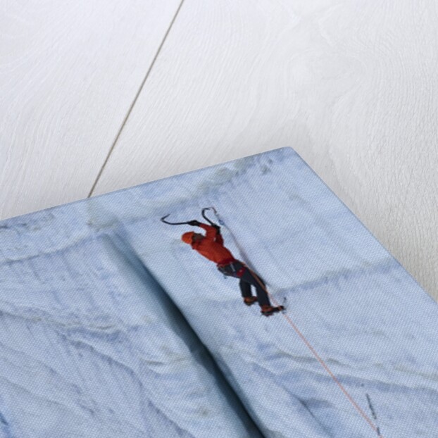 Ice climbing in the Bernes Oberland, Swiss Alps by Anonymous