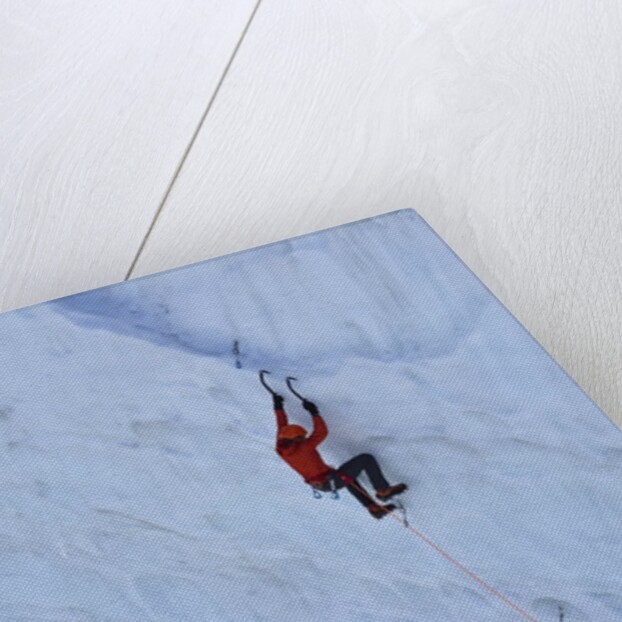 Ice climbing in the Bernes Oberland, Swiss Alps by Anonymous