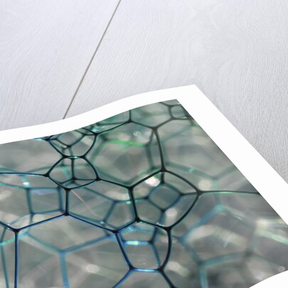 Close-up Patterns in Soap Bubbles by Anonymous