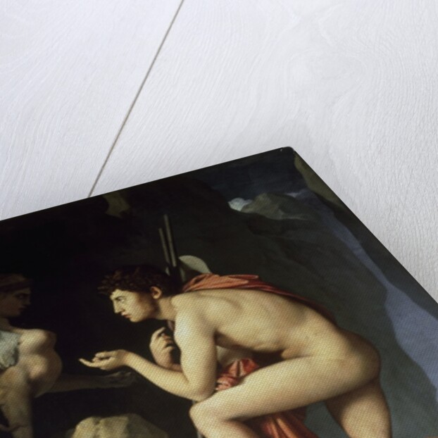 Oedipus Explaining the Enigma of the Sphinx by Jean-Auguste-Dominique Ingres
