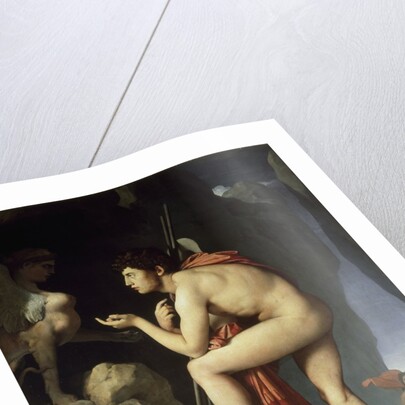 Oedipus Explaining the Enigma of the Sphinx by Jean-Auguste-Dominique Ingres