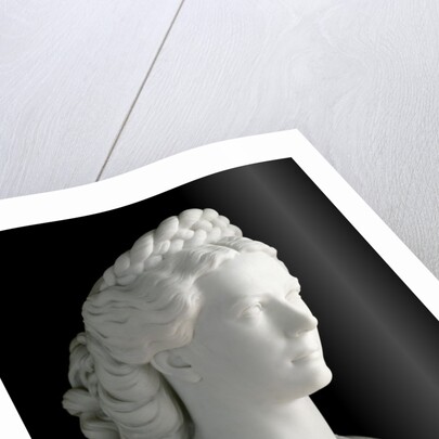 Bust of Elisabeth (Sisi) of Wittelsbach, Marble sculpture by Anonymous