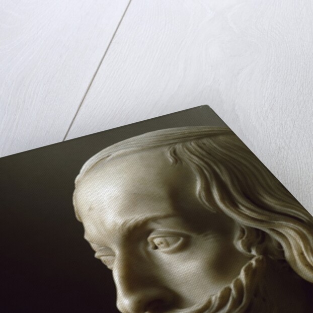 Ludovico da Verrazzano, Marble sculpture by Anonymous