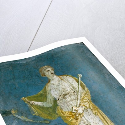 Medea - Roman fresco by Anonymous