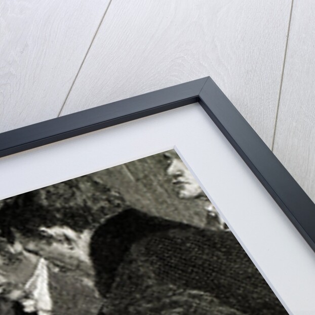 Oersted, Hans Christian (1777-1851). Danish physicist and chemist. Oersted discovers electromagnet by Anonymous