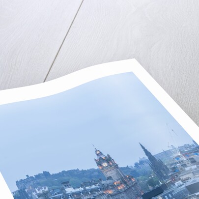 View of Old Town from Calton Hill by Anonymous