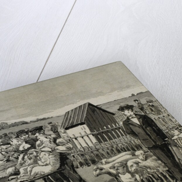 PASTEUR, Louis (1822-1895). Vaccination of sheep against anthrax. by Anonymous