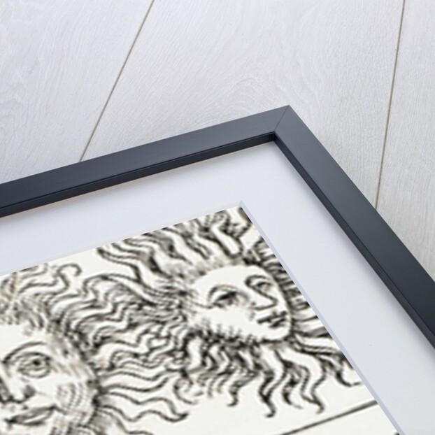 Burning books in the Library of Alexandria. by Anonymous