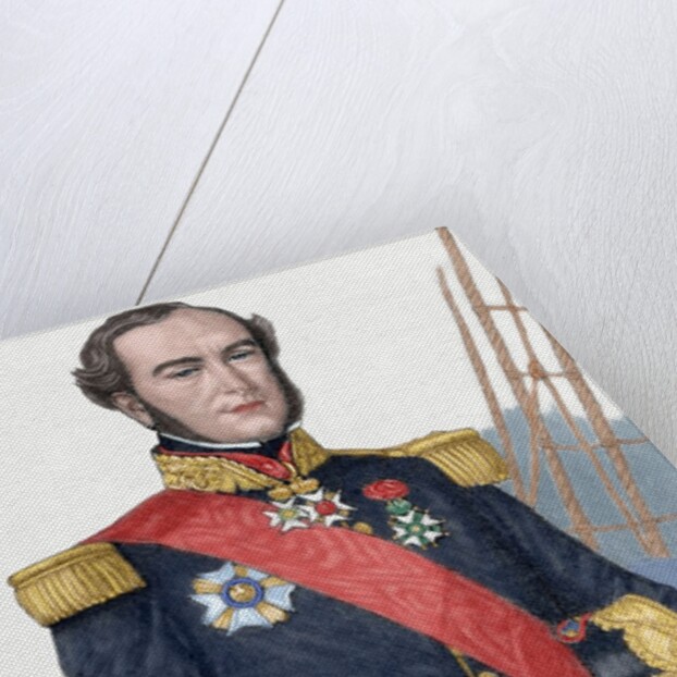 Ferdinand-Alphonse Hamelin (1796-1864). Engraving. Colored. by Anonymous