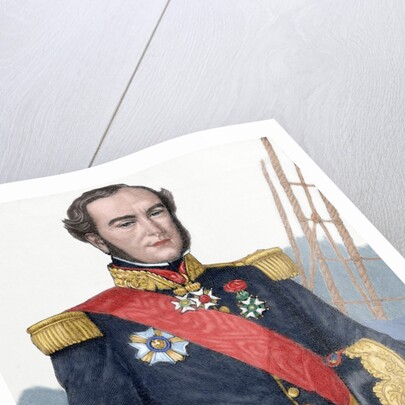 Ferdinand-Alphonse Hamelin (1796-1864). Engraving. Colored. by Anonymous