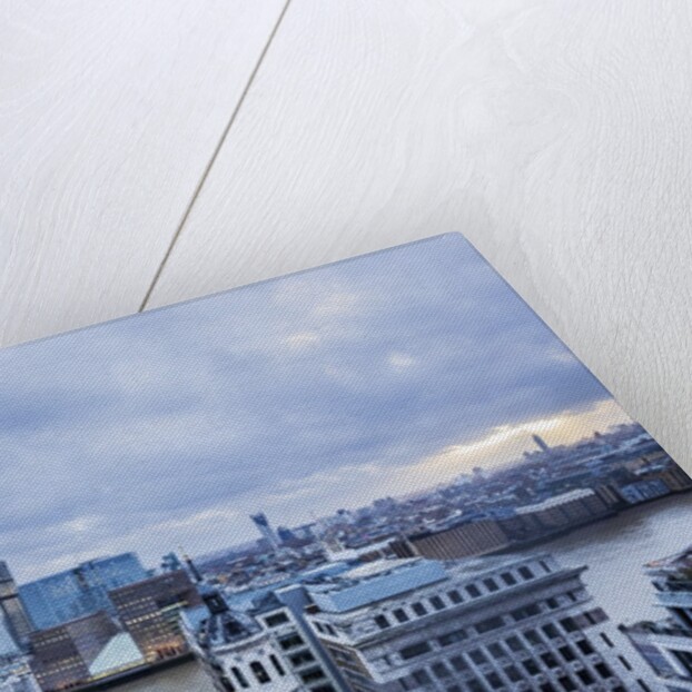 The Thames river and The Shard (Renzo Piano architect) from The Monument by Anonymous