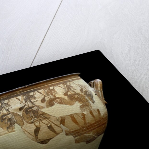 Mycenaean art: Crater of the Warriors by Anonymous