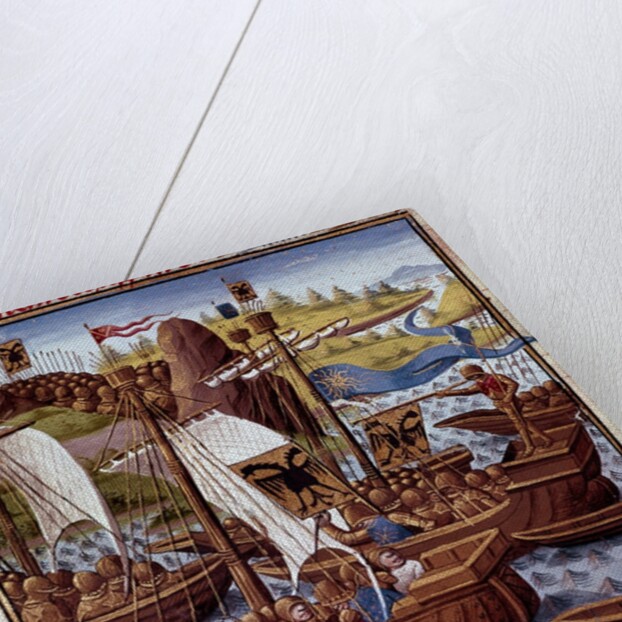 Manuscript illumination from 'Ad Urbe Condita Libri' by Anonymous