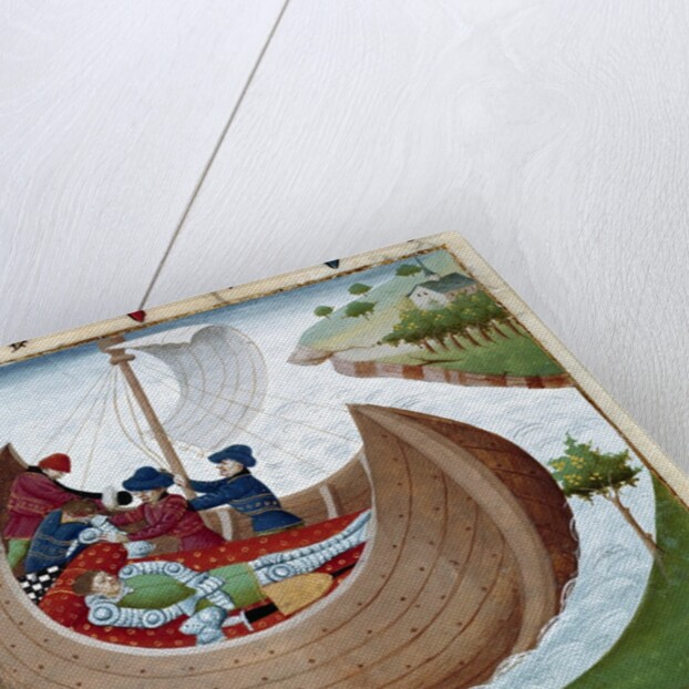 Sea Burial of a Knight of the Round Table by Anonymous