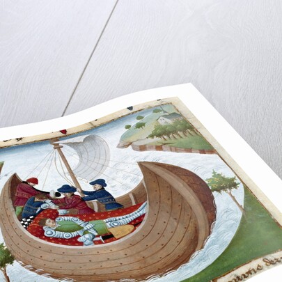 Sea Burial of a Knight of the Round Table by Anonymous