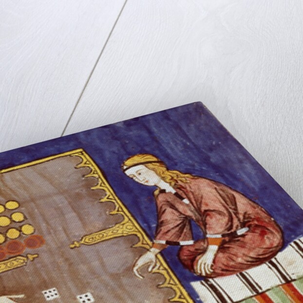 Women playing backgammon, 1283 by Anonymous