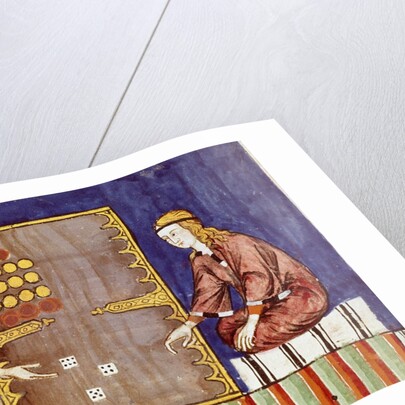 Women playing backgammon, 1283 by Anonymous