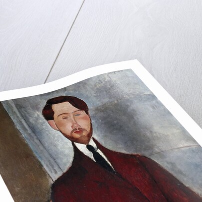Portrait of Leopold Zborowski by Amedeo Modigliani