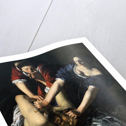 Judith and Holofernes - Painting by Artemesia Gentileschi