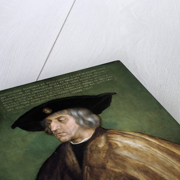 Portrait of Maximilian I of Austria by Albrecht Dürer