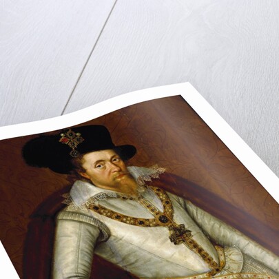 James I of England and VI of Scotland by John de Critz the Elder