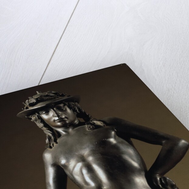 Detail of David by Donatello