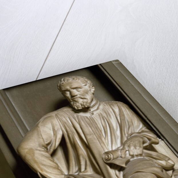 Sculpture of Michelangelo by Antonio Novelli