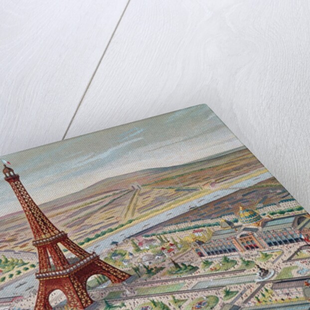 View of the Universal Exhibition with the Eiffel Tower, 1889 by Anonymous