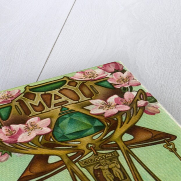 Art Nouveau May, Gemini by Anonymous