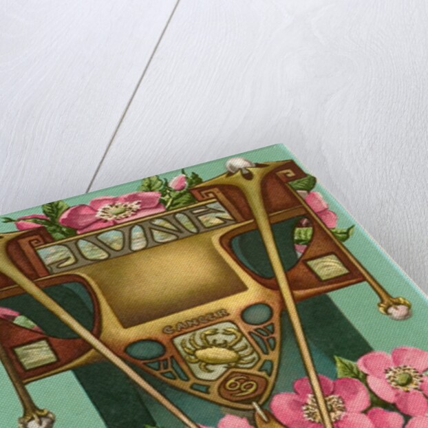 Art Nouveau June, Cancer by Anonymous