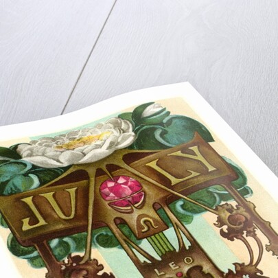 Art Nouveau July, Leo by Anonymous