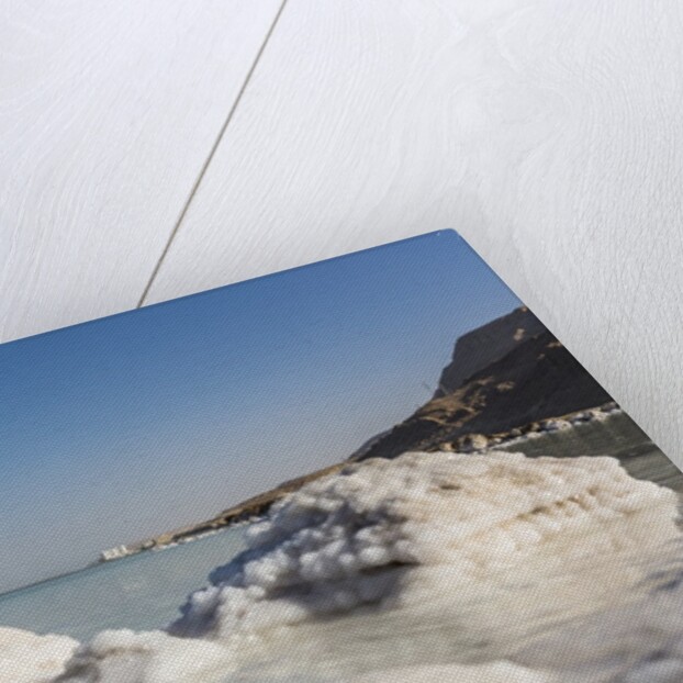 Dead Sea - Salt deposits by Anonymous