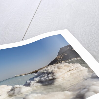 Dead Sea - Salt deposits by Anonymous