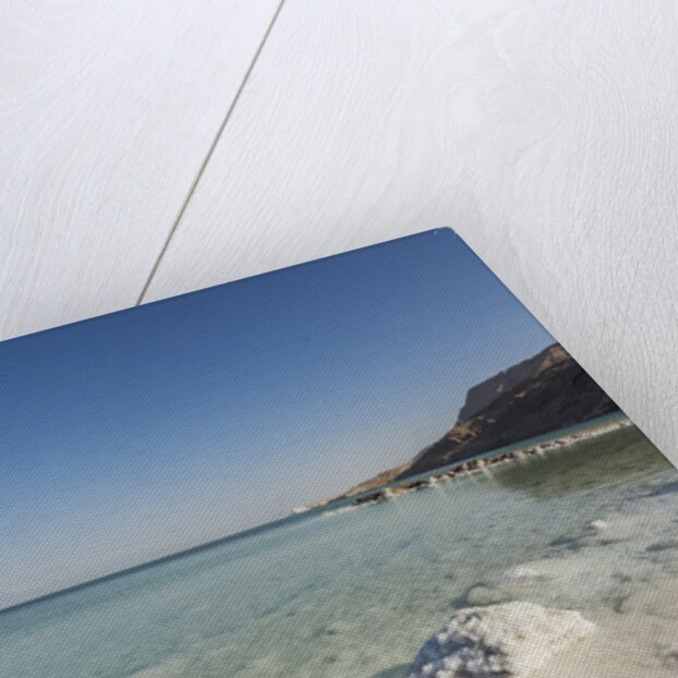 Dead Sea - Salt deposits by Anonymous