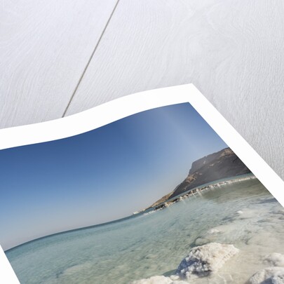 Dead Sea - Salt deposits by Anonymous