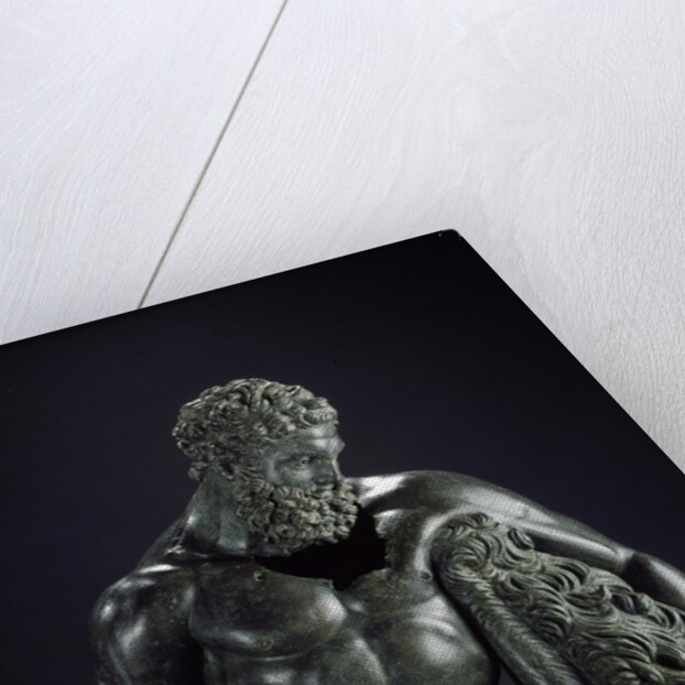 Detail of Hercules Resting by Lysippos