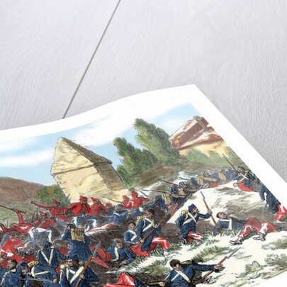 Italian unification (1859-1924). Battle of Volturno (1860). Neapolitans recoil to the other side of by Anonymous