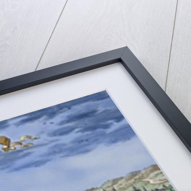 Germany. Frankfurt. Engraving. 17th century. Colored. by Anonymous