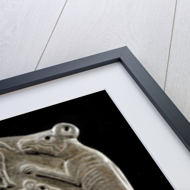 Ancient Egyptian cosmetic palette by Anonymous