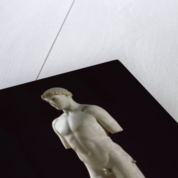 Ancient Greek sculptur of the Kritios Ephebe by Anonymous