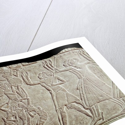 Ancient Egyptian bas-relief depicting farewell to the deceased by Anonymous