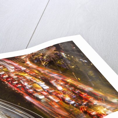 Expressways at Dusk, Chongqing, China by Anonymous