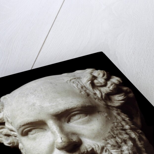 Roman marble bust of Aristophanes by Anonymous