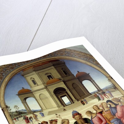 The Marriage of the Virgin by Pietro Perugino