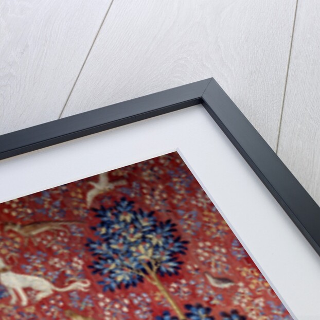 Allegory of touch from the Lady and the Unicorn tapestry by Anonymous