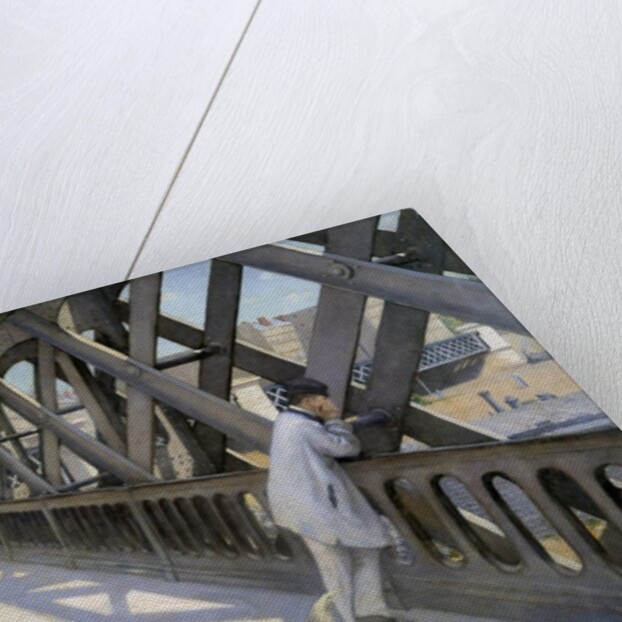 Le Pont de l'Europe by Gustave Caillebotte