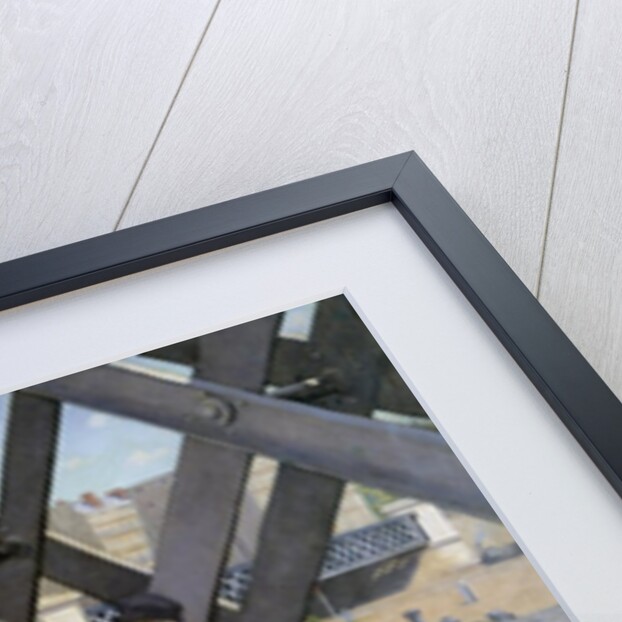 Le Pont de l'Europe by Gustave Caillebotte