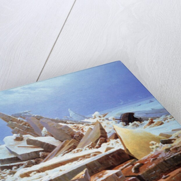 The Polar Sea by Caspar David Friedrich