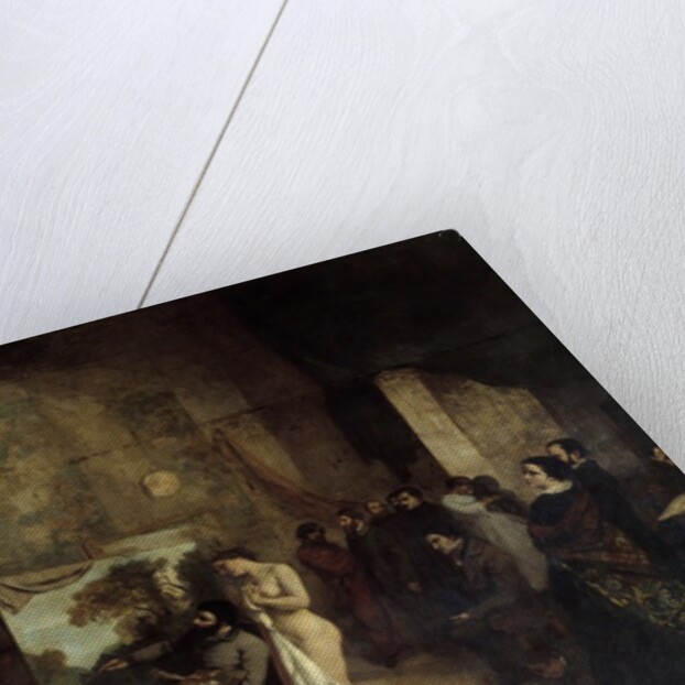 The Studio of the Painter, a Real Allegory by Gustave Courbet