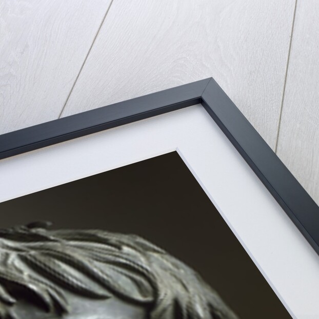 Roman bronze sculpture bust of Seneca by Anonymous